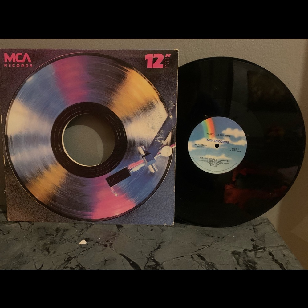 Heavy D and The Boys vinyl